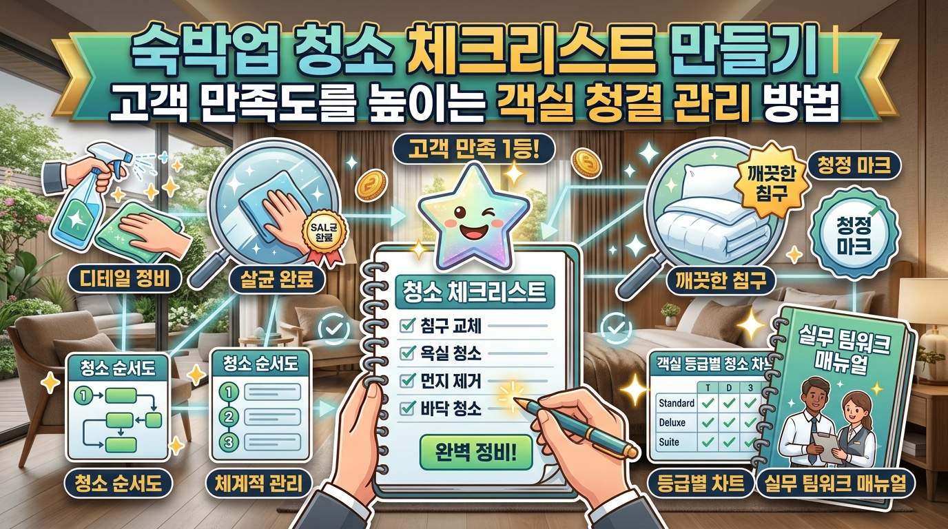 숙박업 청소 썸네일